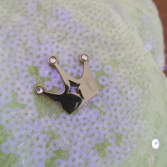 Disney Store Girls Princess Tiana Fancy Dress size 4 EUC - Picture 11 of 12